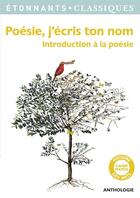 Couverture du livre « Poesie, j'écris ton nom » de  aux éditions Flammarion