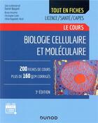 Couverture du livre « Biologie cellulaire et moléculaire ;3 le cours » de Daniel Boujard et Bruno Anselme et Christophe Cullin et Celine Raguenes-Nicol aux éditions Dunod