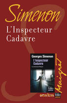 Couverture du livre « L'inspecteur Cadavre » de Georges Simenon aux éditions Omnibus