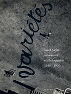 Couverture du livre « Variétés ; avant-garde, surréalisme et photographie, 1928-1930 » de  aux éditions Actes Sud