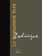 Couverture du livre « Zodiaque ; le monument livre » de  aux éditions Les Cuisinieres