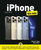 Couverture du livre « IPhone iOS 15 pour les nuls » de Edward C. Baig aux éditions First Interactive