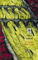 Couverture du livre « La Seine était rouge » de Leila Sebbar aux éditions Actes Sud