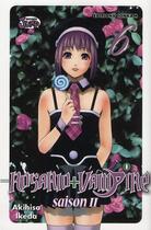 Couverture du livre « Rosario + vampire saison II Tome 6 » de Akihisa Ikeda aux éditions Delcourt