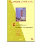 Couverture du livre « Revue Politique Africaine » de Losch/Collectif aux éditions Karthala