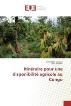 Couverture du livre « Itinéraire pour une disponibilité agricole au Congo » de Rufin-Willy Mantsie aux éditions Editions Universitaires Europeennes