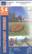 Couverture du livre « Laois-offaly-tipperary » de  aux éditions Ordnance Survey