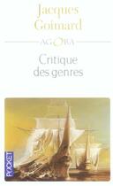 Couverture du livre « Critique Des Genres ; Univers Sans Limites » de Jacques Goimard aux éditions Pocket