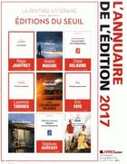 Couverture du livre « L'annuaire de l'édition (édition 2017) » de  aux éditions Electre