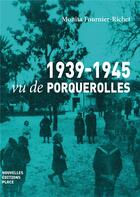 Couverture du livre « 1939-1945 vu de porquerolles » de Fournier-Richet Moni aux éditions Jean-michel Place Editeur