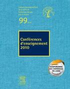 Couverture du livre « Conférences d'enseignement 2010 » de Denis Huten aux éditions Elsevier-masson