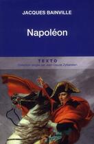 Couverture du livre « Napoléon » de Jacques Bainville aux éditions Tallandier