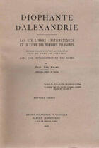 Couverture du livre « Les six livres artihmétiques et le livre des nombres polygones » de Diophante D' Alexandrie aux éditions Blanchard