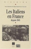 Couverture du livre « ITALIENS EN FRANCE DEPUIS 1945 » de Pur aux éditions Pu De Rennes