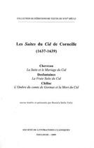 Couverture du livre « Les suites du Cid de Corneille (1637-1639) » de Desfontaines et Chevreau et Chillac aux éditions Slc