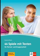 Couverture du livre « 44 spiele mit texten » de Susanne Daum aux éditions La Maison Des Langues
