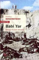 Couverture du livre « Babi Yar » de Anatoli Kuznetsov aux éditions Tallandier