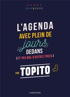 Couverture du livre « Agenda topito » de Topito aux éditions Larousse