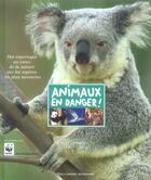 Couverture du livre « Animaux en danger » de Andrea Mills aux éditions Gallimard-jeunesse