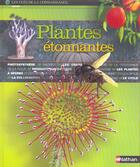 Couverture du livre « Plantes etonnantes » de Josette Gontier aux éditions Nathan