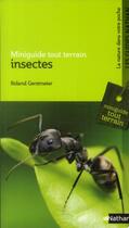 Couverture du livre « Insectes » de Roland Gerstmeier aux éditions Nathan