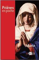 Couverture du livre « Prières en poche ; Marie » de  aux éditions Artege