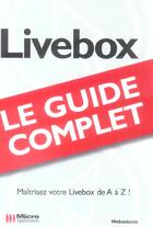 Couverture du livre « Livebox » de Clement Joathon et Thomas Ricouard aux éditions Micro Application