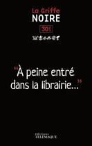 Couverture du livre « 30 ans la griffe noire » de  aux éditions Telemaque