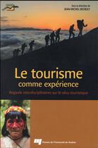 Couverture du livre « Tourisme comme experience » de Decroly Jean Mi aux éditions Pu De Quebec