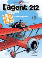 Couverture du livre « L'agent 212 Tome 21 : ailes de poulet » de Daniel Kox et Raoul Cauvin aux éditions Dupuis