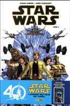 Couverture du livre « Star Wars t.1 » de Jason Aaron et John Cassaday aux éditions Panini
