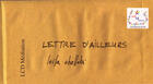 Couverture du livre « Lettre d'ailleurs » de Leila Chellabi aux éditions Lcd Mediation