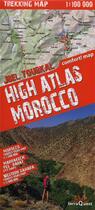 Couverture du livre « Maroc. haut atlas 1/100.000 ang (high atlas maroko » de  aux éditions Expressmap