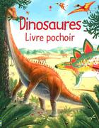 Couverture du livre « Dinosaures - livre pochoir » de Alice Pearcey aux éditions Usborne