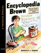 Couverture du livre « Encyclopedia Brown Double Mystery #2 » de Sobol Donald J aux éditions Penguin Group Us