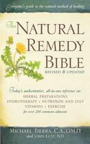 Couverture du livre « The Natural Remedy Bible » de Tierra Michael aux éditions Pocket Books