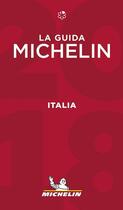 Couverture du livre « Guide rouge Michelin ; Italia » de Collectif Michelin aux éditions Michelin