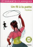 Couverture du livre « Un fil à la patte » de Georges Feydeau aux éditions Flammarion