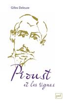 Couverture du livre « Proust et les signes » de Gilles Deleuze aux éditions Puf