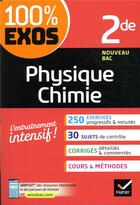 Couverture du livre « Physique-chimie 2de - exercices resolus - seconde » de Benguigui/Brossard aux éditions Hatier