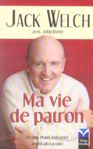 Couverture du livre « Ma vie de patron » de  aux éditions Pearson