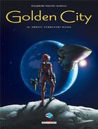 Couverture du livre « Golden City t.10 : orbite terrestre basse » de Daniel Pecqueur et Nicolas Malfin aux éditions Delcourt