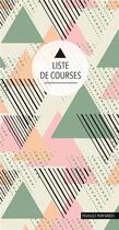 Couverture du livre « Liste de courses ; triangles » de  aux éditions Paperstore