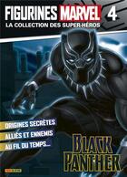 Couverture du livre « Figurines Marvel t.4 : Black Panther » de  aux éditions Panini Comics Fascicules