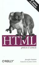 Couverture du livre « O'reilly html precis conc.3ed » de Niederst aux éditions Ellipses