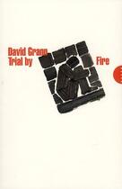 Couverture du livre « Trial by fire » de David Grann aux éditions Allia