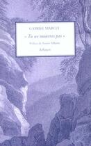 Couverture du livre « Tu ne mourras pas » de Marcel G aux éditions Arfuyen