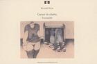 Couverture du livre « Carnet de chairs, humains » de Bernard Privat aux éditions Les Carnets Du Dessert De Lune