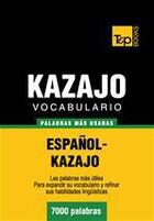 Couverture du livre « Vocabulario español-kazajo - 7000 palabras más usadas » de Andrey Taranov aux éditions T&p Books