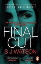 Couverture du livre « Final cut » de Steven J. Watson aux éditions Black Swan